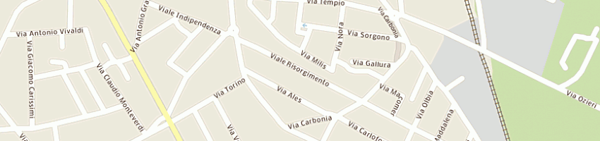 Mappa della impresa lisci luigi a ORISTANO