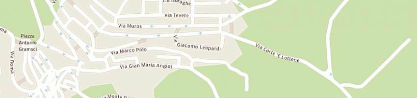 Mappa della impresa tecnallfer di mannu giuseppe a OSSI