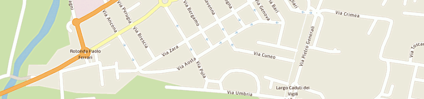 Mappa della impresa cadimpianti snc di massetti cristiano e c a NOVARA