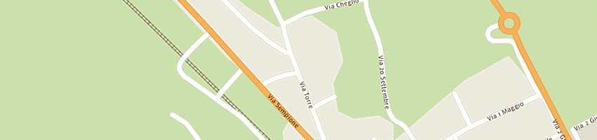 Mappa della impresa rezzaro fabrizio e flli a BORGO TICINO
