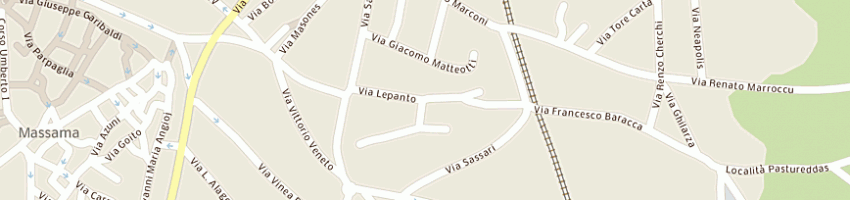 Mappa della impresa tatustars e body piercing di sedda pietro a ORISTANO