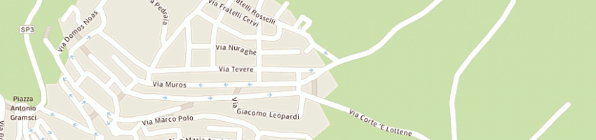 Mappa della impresa porcu luigi a OSSI