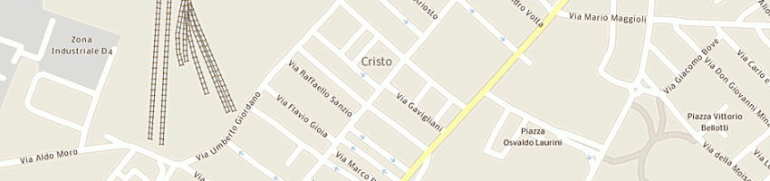Mappa della impresa pasticceria del corso a ALESSANDRIA