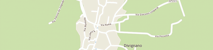 Mappa della impresa scuola elementare a DIVIGNANO