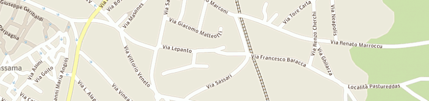 Mappa della impresa istituto tecnico statale per geometri a ORISTANO