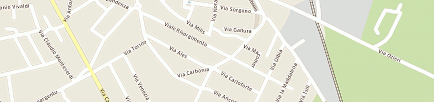 Mappa della impresa pettinau salvatore a ORISTANO