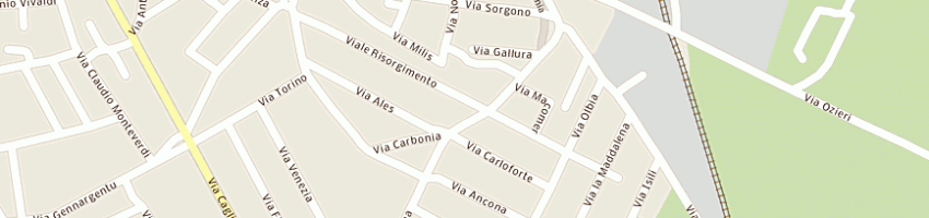Mappa della impresa surgelsarda sas a ORISTANO