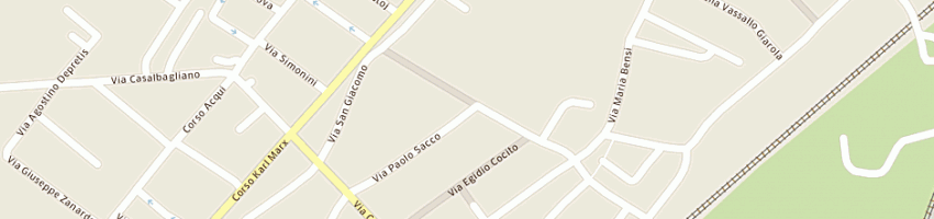 Mappa della impresa pinna vittorio a ALESSANDRIA