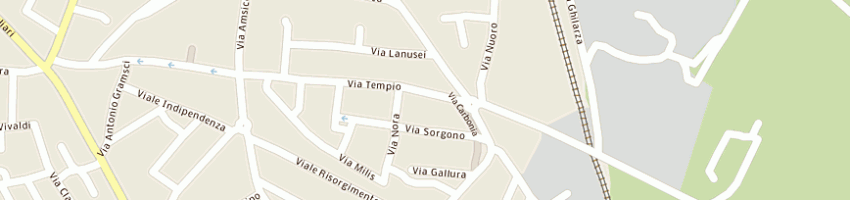 Mappa della impresa albertini maria cecilia a ORISTANO