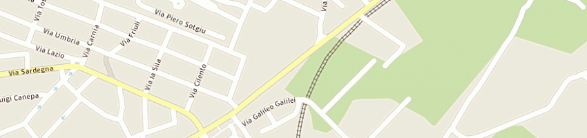 Mappa della impresa serra nicola a ORISTANO