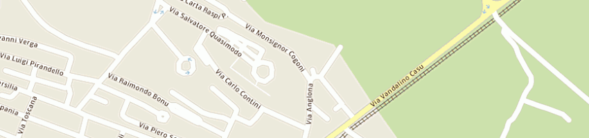 Mappa della impresa kausika a ORISTANO