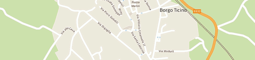 Mappa della impresa vescio michele a BORGO TICINO