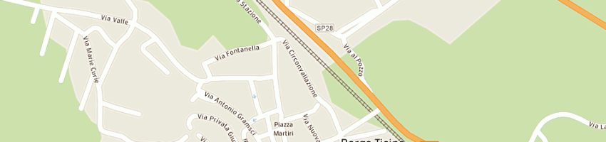 Mappa della impresa ti teleinformatica srl a BORGO TICINO