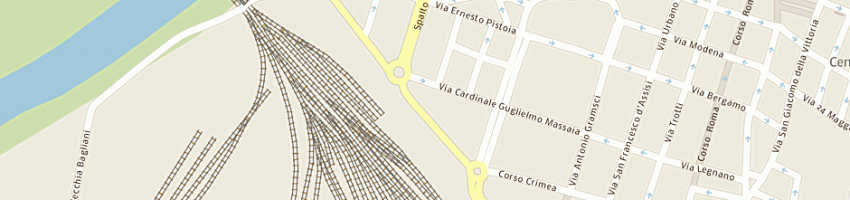 Mappa della impresa capra andrea giuseppe a ALESSANDRIA