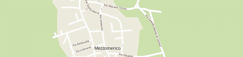 Mappa della impresa scuole elementari a MEZZOMERICO