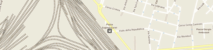 Mappa della impresa la nuova gare srl a ALESSANDRIA