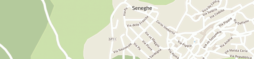 Mappa della impresa comune sede del giudice di pace a SENEGHE