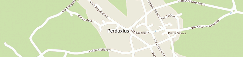 Mappa della impresa gg gas di frau afran a PERDAXIUS