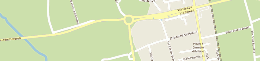 Mappa della impresa unoesse sas di stilo salvatore e c a NOVARA