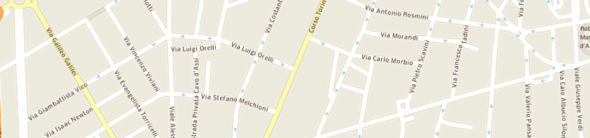Mappa della impresa effedi ceramiche a NOVARA