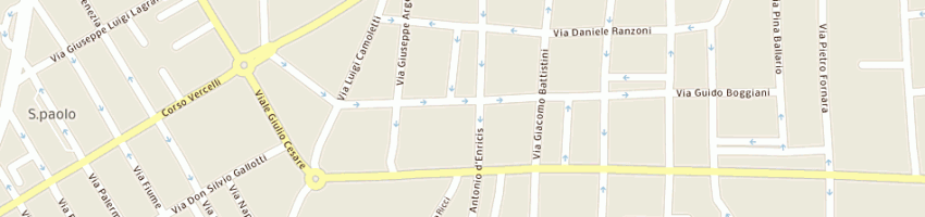 Mappa della impresa oliver st john di crepaldi federica e c - snc a NOVARA