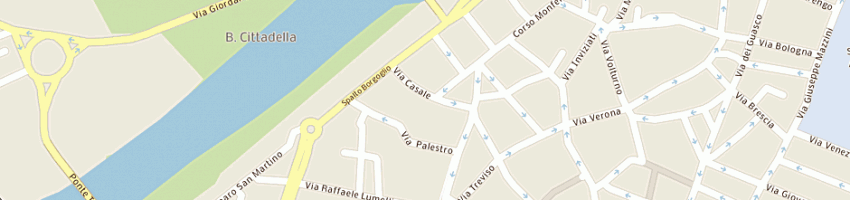 Mappa della impresa stazione di servizio ip a ALESSANDRIA