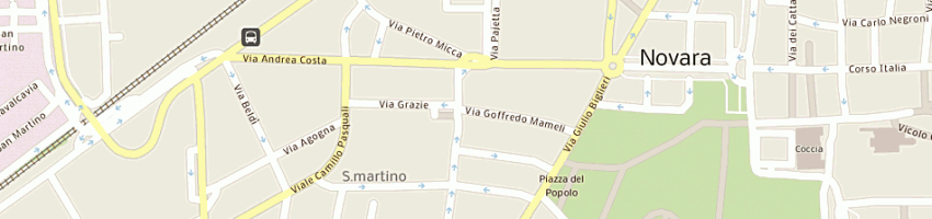 Mappa della impresa risk planning srl consulenti in risk management e broker in assicurazioni a NOVARA