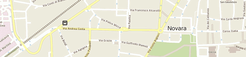 Mappa della impresa immobiliare modus snc di barbaro saverio e festa marco a NOVARA