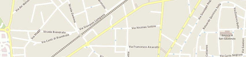 Mappa della impresa progete engineering a NOVARA