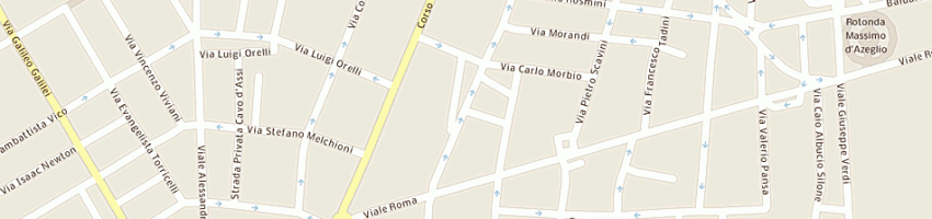 Mappa della impresa mafezzoni katia a NOVARA