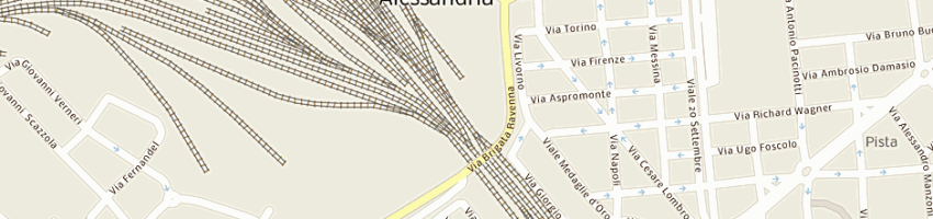 Mappa della impresa ambra di sanchez belleza dennis e csas a ALESSANDRIA