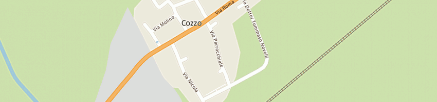Mappa della impresa parrocchia di cozzo a COZZO