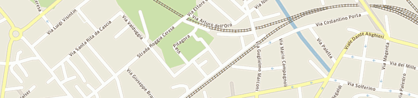 Mappa della impresa perrone natale a NOVARA