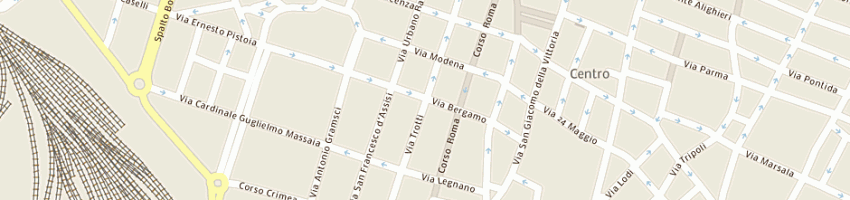 Mappa della impresa studio legale avvocati giorgio rosso ezio ponassi e cristina campese a ALESSANDRIA