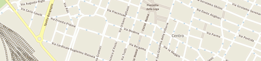 Mappa della impresa casa di cura srl a ALESSANDRIA