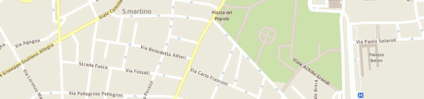Mappa della impresa gioria cristina a NOVARA