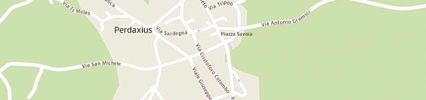 Mappa della impresa manca marisa a PERDAXIUS