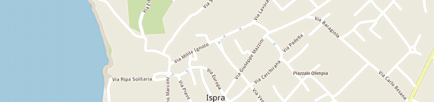 Mappa della impresa merli egidio a ISPRA