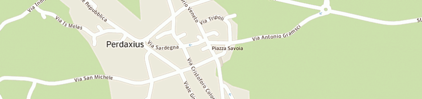 Mappa della impresa comune di perdaxius a PERDAXIUS
