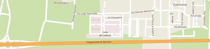 Mappa della impresa novarmatica snc di castellazzi silvano e c a NOVARA