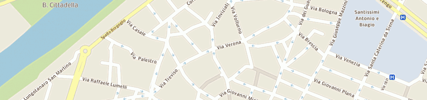 Mappa della impresa gavazzi di dallocchio maria (sas) a ALESSANDRIA
