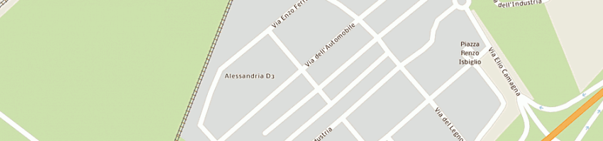 Mappa della impresa argentea sas di ivaldi ge c a ALESSANDRIA