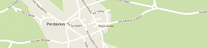 Mappa della impresa argiolas celestina a PERDAXIUS