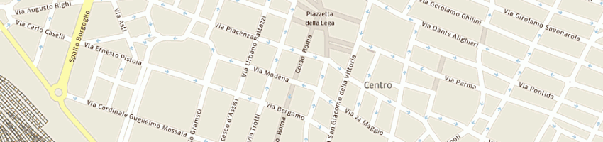 Mappa della impresa j berry di soffiotto (sas) a ALESSANDRIA