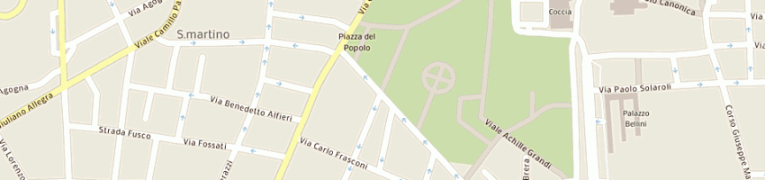 Mappa della impresa regione piemonte a NOVARA