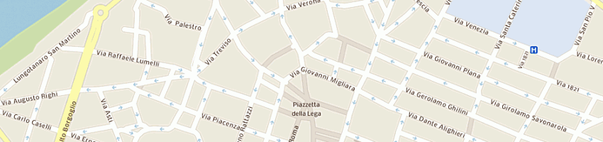 Mappa della impresa progetto via roma srl a ALESSANDRIA