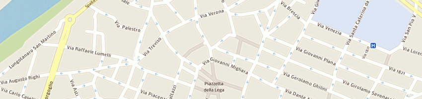 Mappa della impresa farmacia falcone a ALESSANDRIA