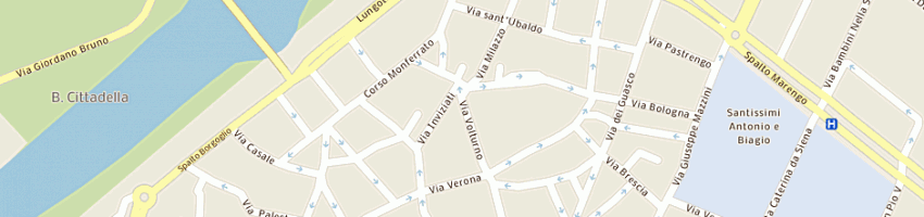 Mappa della impresa moscardo sas di cibau l bertassello n e c a ALESSANDRIA