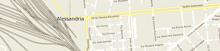 Mappa della impresa moretti giuseppe a ALESSANDRIA