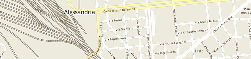 Mappa della impresa zambruno enzo a ALESSANDRIA